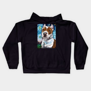 Pitbull Night 2 Kids Hoodie